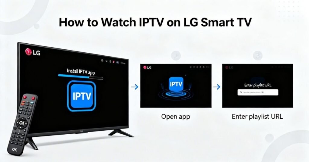 How to Watch IPTV on LG Smart TV (2026 Guide)