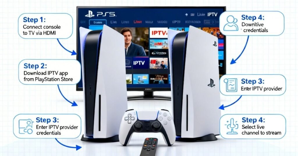 IPTV on PS5 and PS4 Guide Stream Live TV on Your Console (2026)