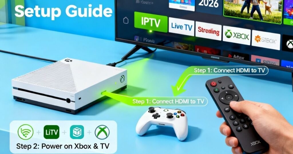 IPTV on Xbox Setup Guide Watch Live TV in 2026